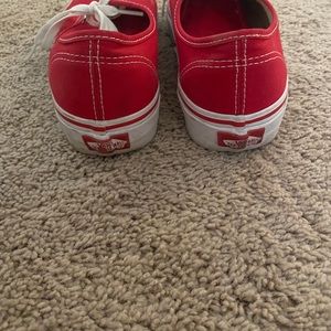 Red Vans